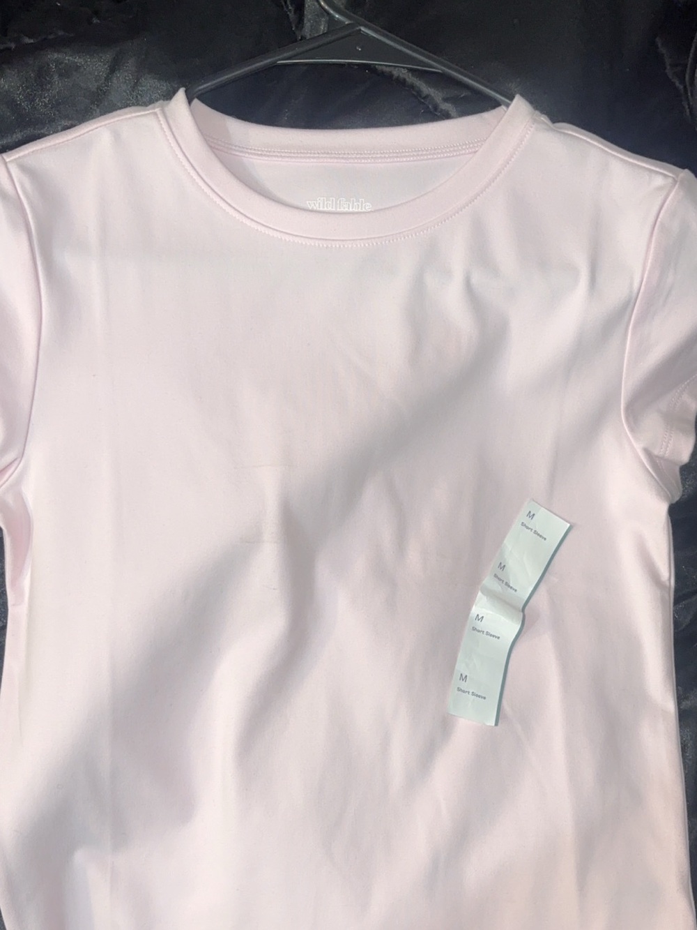 wild fable Light Pink Short Sleeve Crew Tee